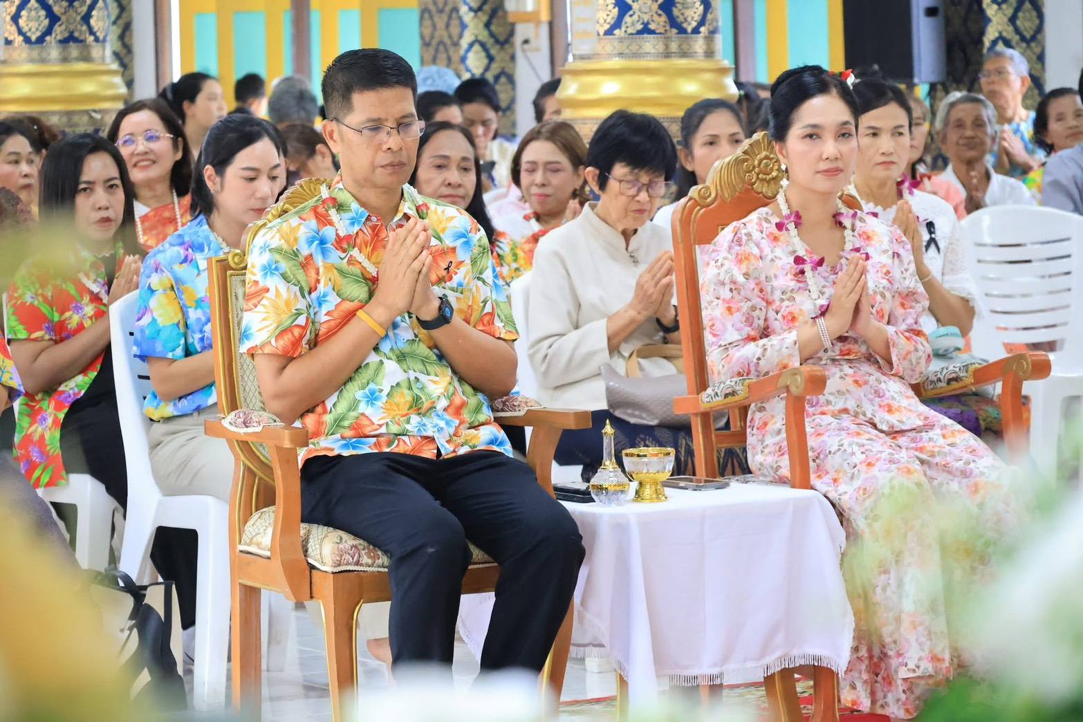 title - ส.ป.ก.สตูล ร่วมพิธีสรงน้ำพระ–รดน้ำขอพรผู้สูงอายุ สืบสานประเพณีสงกรานต์ ปี 2569 ณ บริเวณวัดชนาธิปเฉลิม พระอารามหลวง อำเภอเมือง จังหวัดสตูล